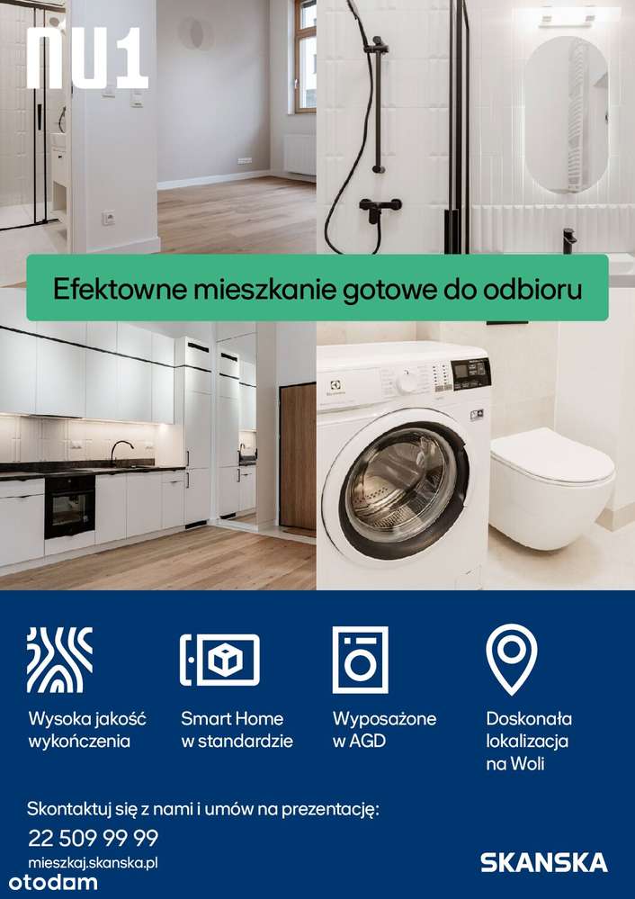 NU Warszawa Wola - wykończone, gotowe do zamieszkania-4