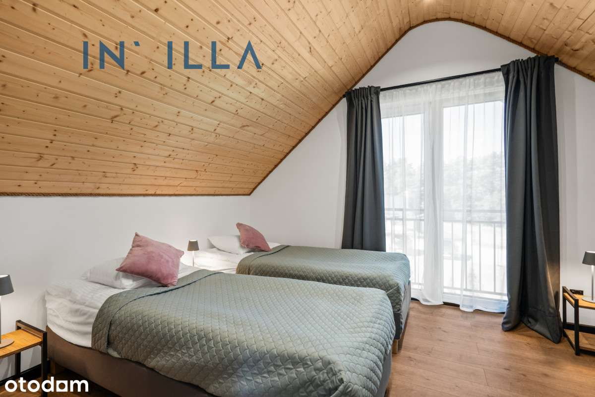 5 domków, prywatna plaża przy jeziorze, Kaszuby-12