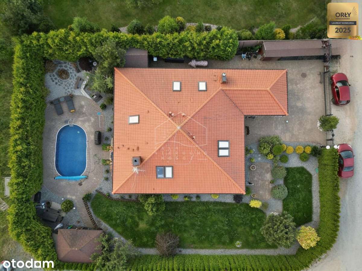 Komfortowy dom z basenem i sauną | działka 1000m2-1