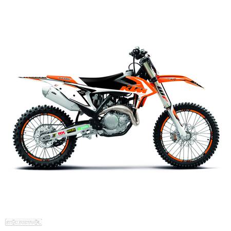 kit autocolantes blackbird dream 4 ktm exc / sx - 2