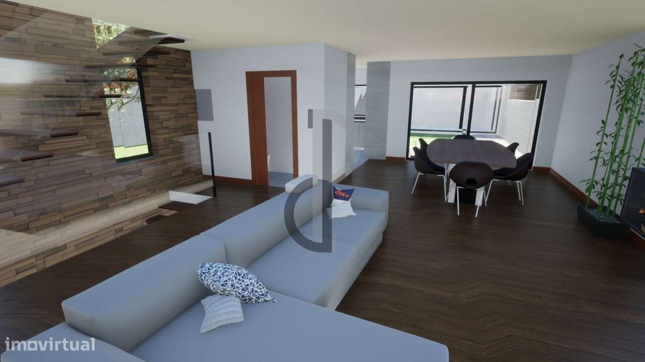 Terreno com Projeto Aprovado para Moradia T4 – Valadares-3