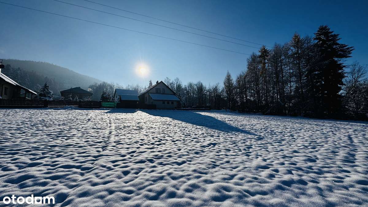 Dz. bud. 1154 m2  pod Zebrzydką - widoki , blisko las i góry Górki W. - Pełny obrazek: 5/12