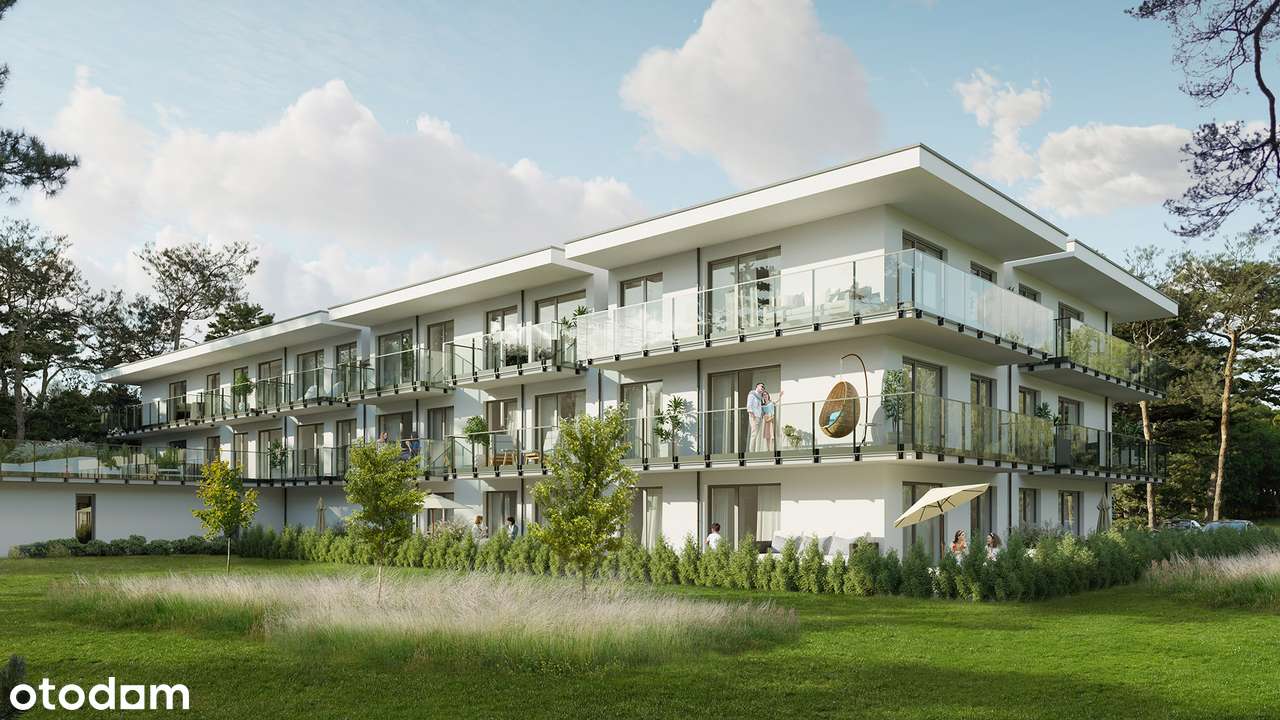 2-pokojowy apartament inwestycyjny 41m2 + ogródek (lokal C117)