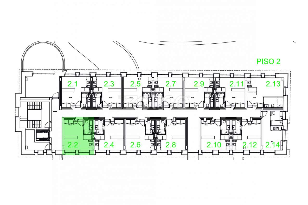 Apartamento T0 inserido num Empreendimento Habitacional na Covilhã - Grande imagem: 2/16