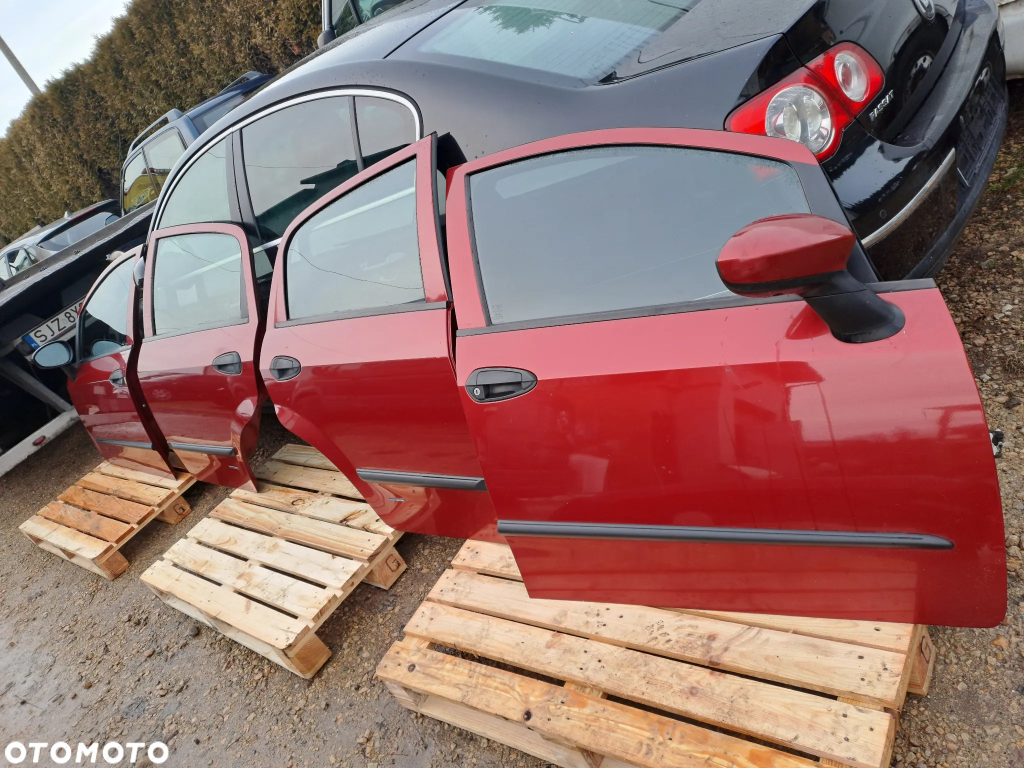 Fiat Grande Punto błotniki drzwi kod lakieru 163/B i inne - 12