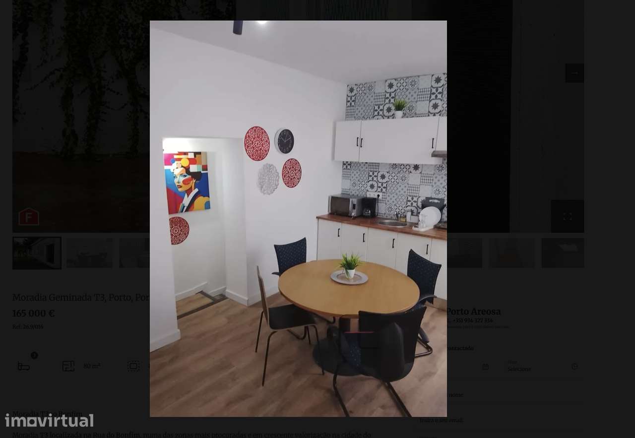 Moradia T3 remodelada no Bonfim - Grande imagem: 5/10