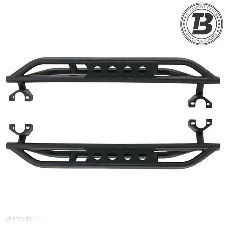 Praguri Aluminiu compatibile cu Jeep Wrangler Rubicon JK - 1