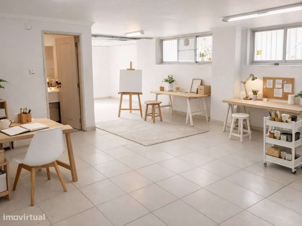 Espaço versátil com 125 m²: ideal para habitação ou serviços-21