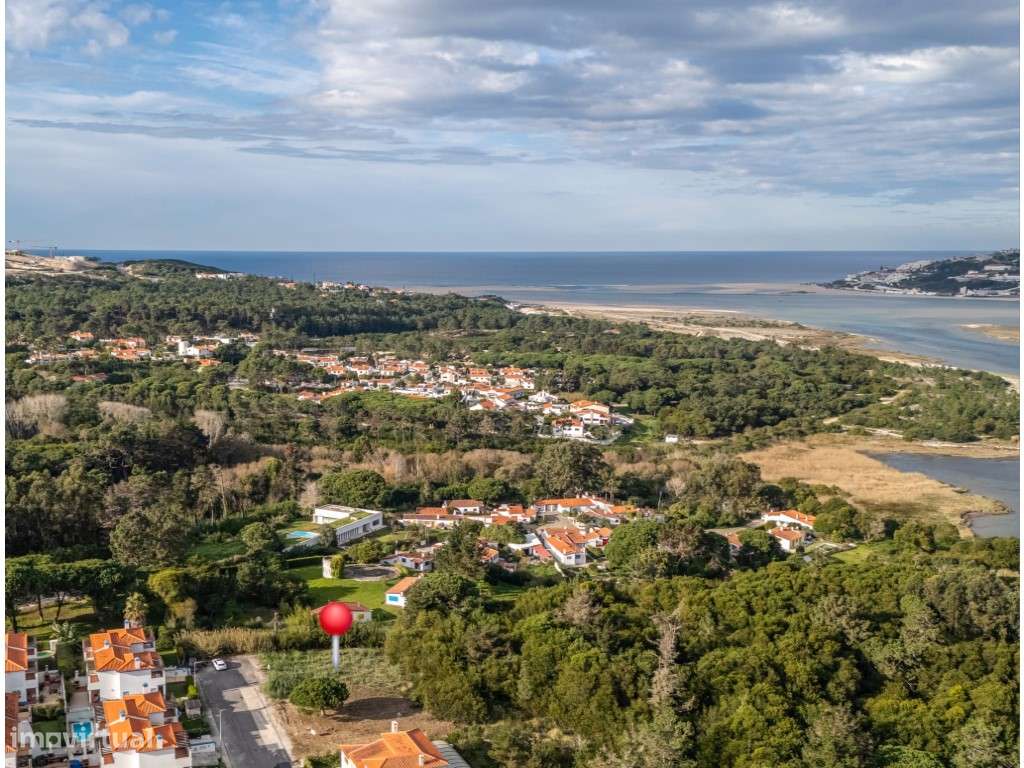 Lote junto à Lagoa de Óbidos com projeto de arquitetura icluído-5
