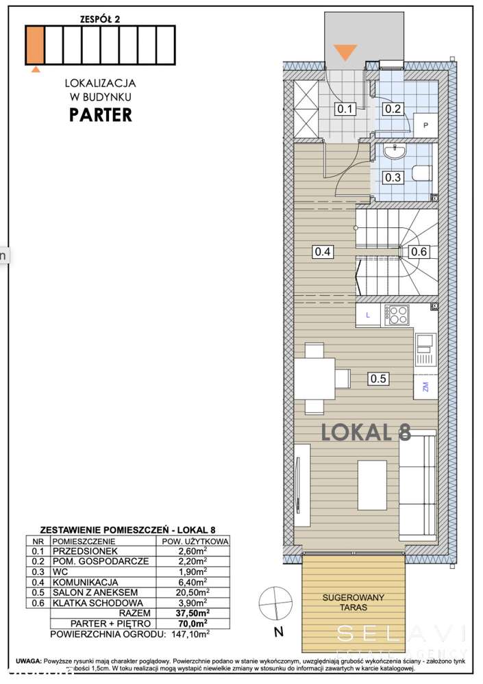 Narożny segment z dużym ogrodem aż 148,8 m² !-13