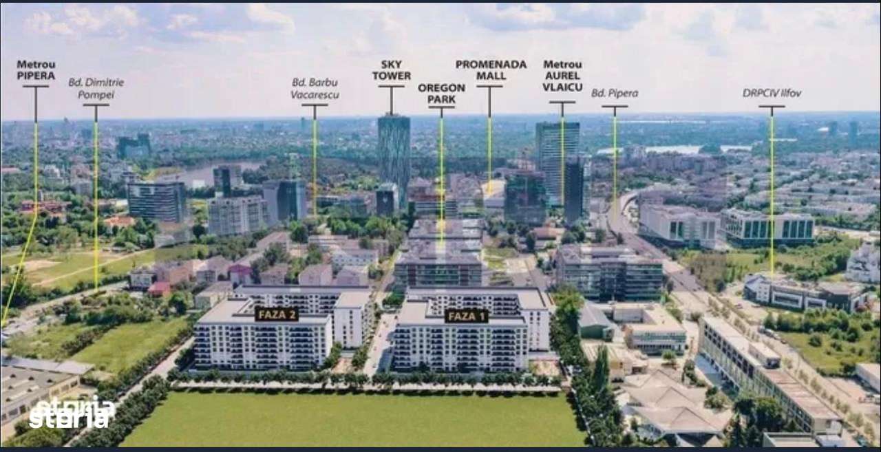 2 Camere Nusco City Pipera - Aviatiei | Promenada | Parcare Subterana-2