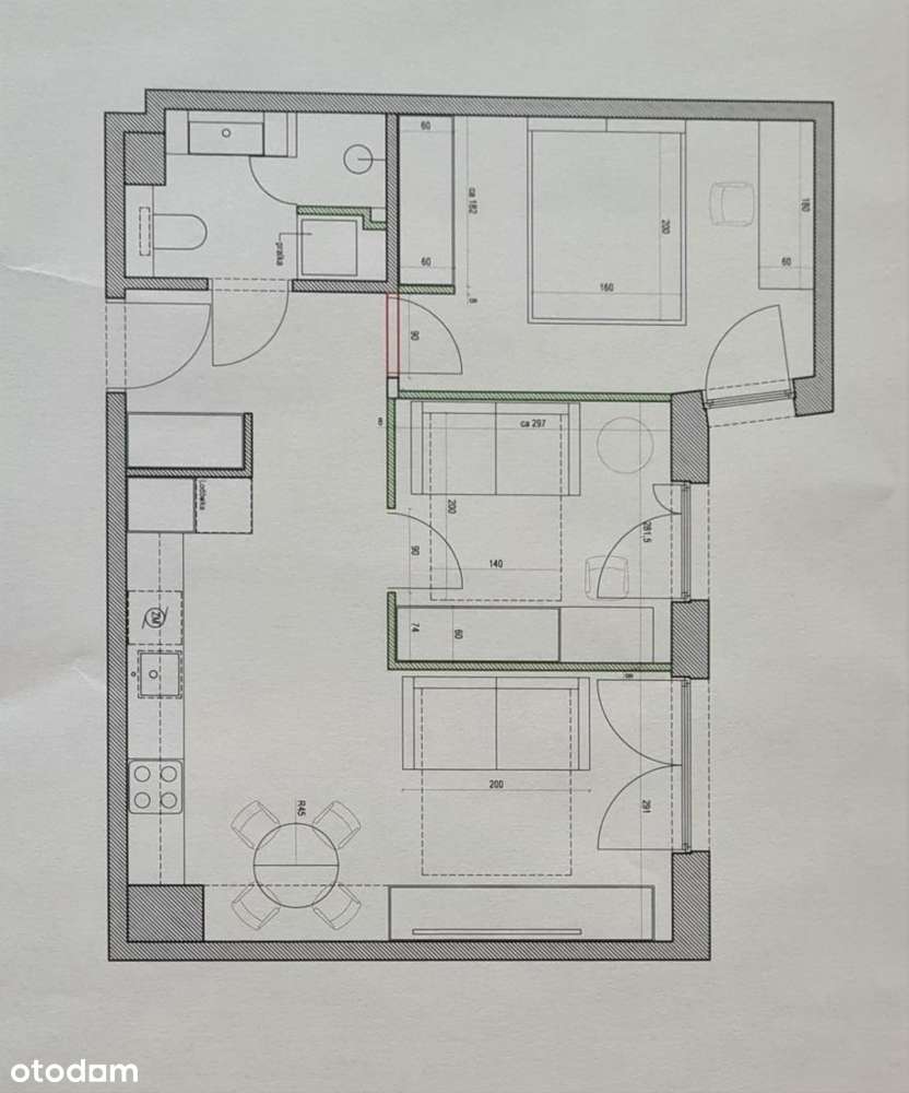 Apartament 3 pok. z balkonem, klimatyzacją i garażem – Cieszyńska-18