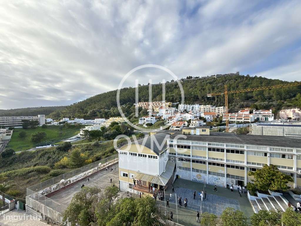 Apartamento T3 em Sesimbra com parqueamento - Vista mar e castelo-29