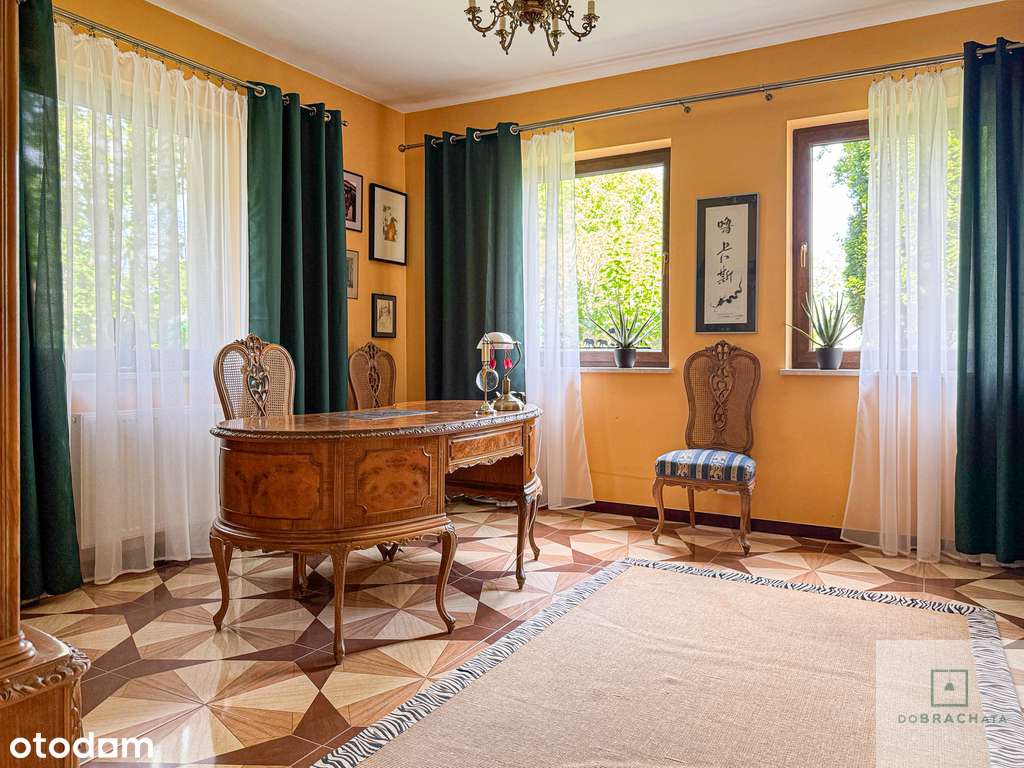 Posiadłość rodzinna nad Wisłą 2 domy działka 2000m-12