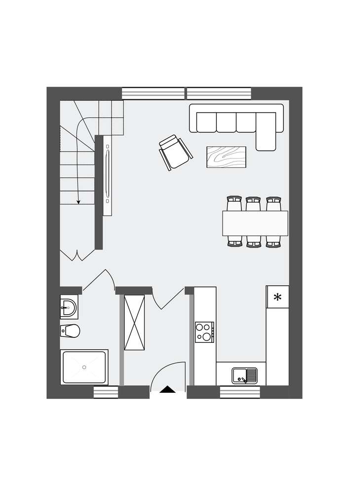 Domy jednorodzinne dwulokalowe - Blisko Krakowa-6