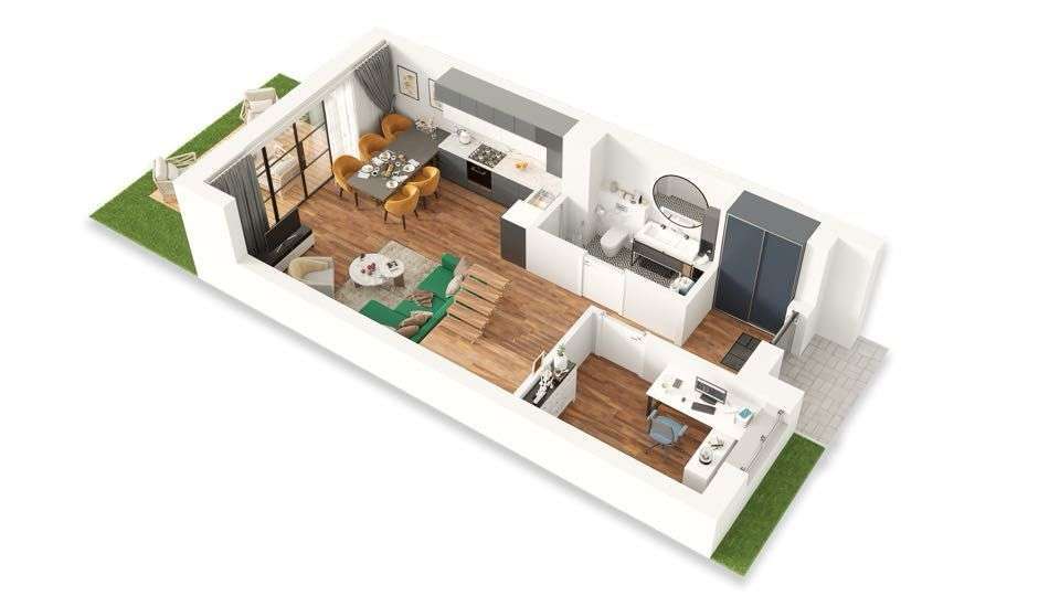 OKAZYJNA CENA Dom szeregowy blisko Kołobrzegu - Pełny obrazek: 4/15