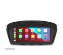 AUTO RÁDIO GPS ANDROID 12 PARA BMW SERIE 3 E90 E91 E92 E93 SERIE 5 E60 E61 E63 E64 05-08 CCC - 9