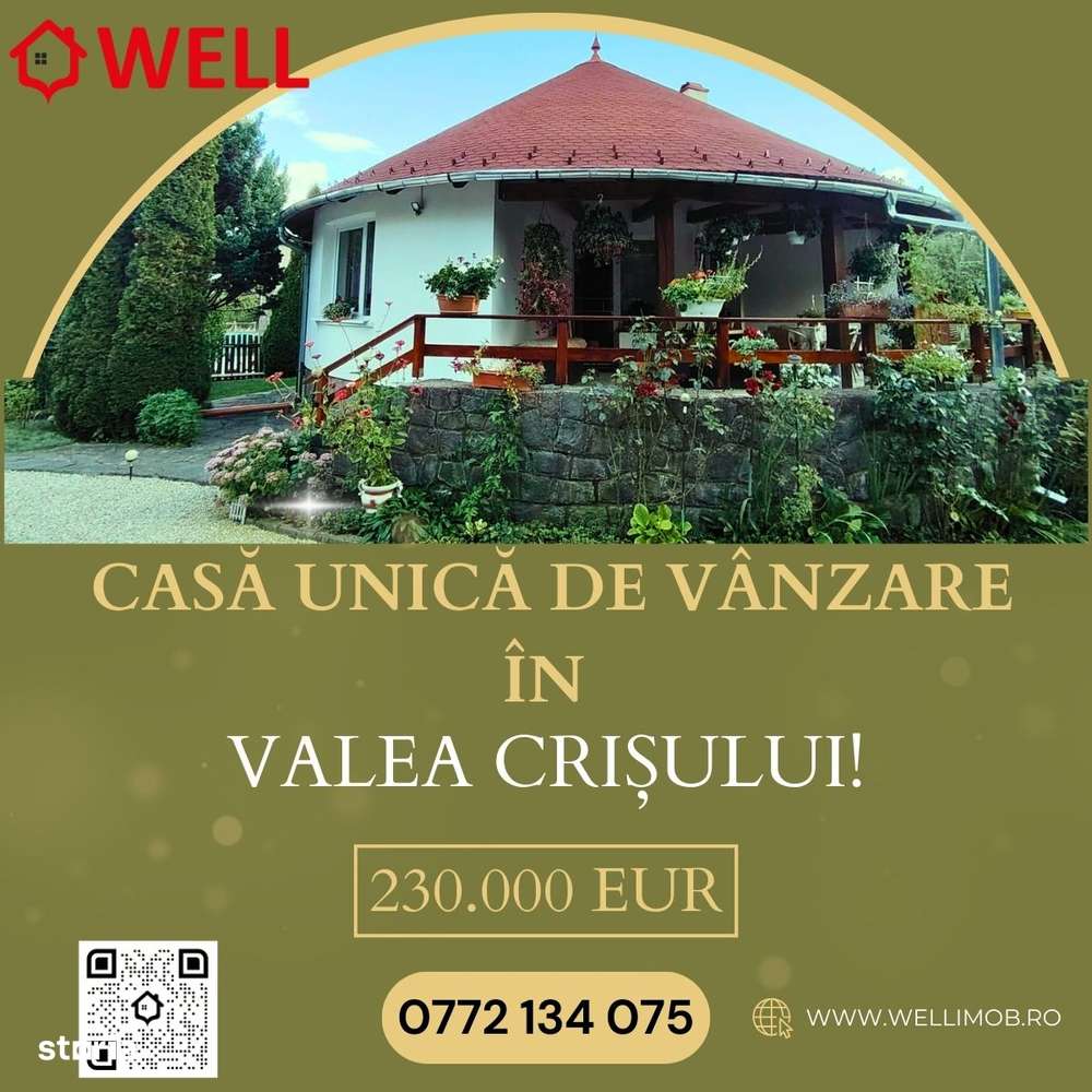 Casă unică de vânzare în Valea Crișului! - Imagine principală: 2/20