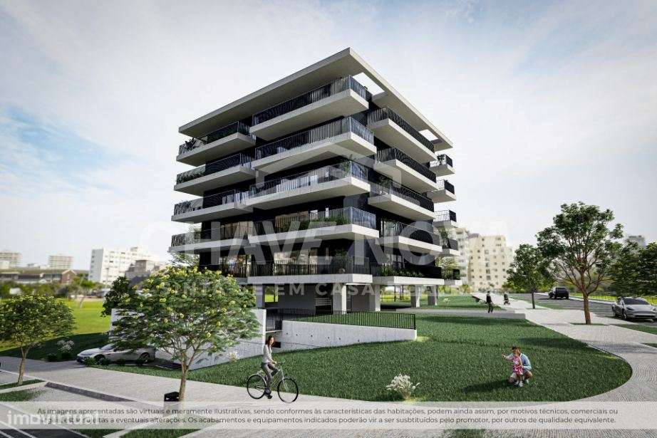 T0 Novo c/ Varanda e Lugar de Garagem na Asprela - Grande imagem: 2/14