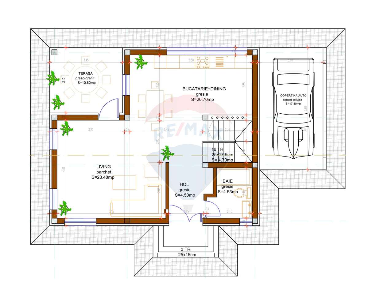 Casa cu 4 camere de vanzare, Jucu de Sus, Frasinului Nr.6 Semifinisat-7