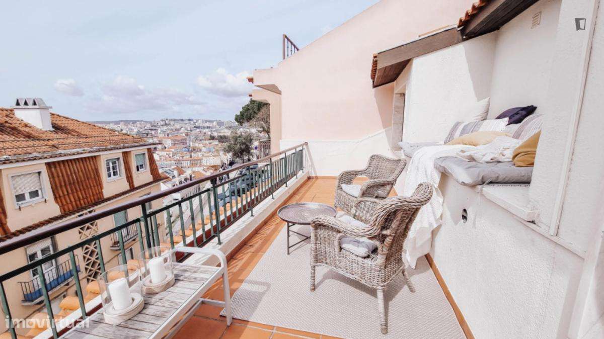 Apartamento com 1 quartos - localizado em Graça Lisbon - Grande imagem: 2/6