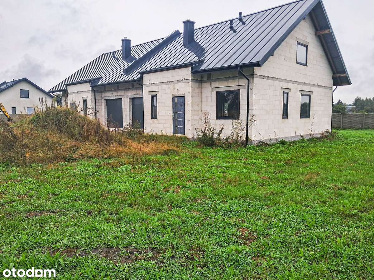 Nowy dom 170 m², stan surowy zamknięty, duża działka – Krzywanice - Pełny obrazek: 4/19