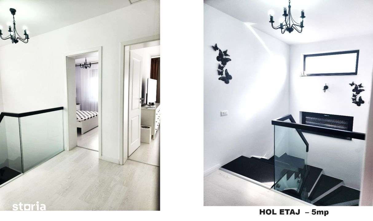 Domnesti, Vila duplex, mobilata si utilata, 4 camere, 135mp, teren 250-3