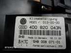 AUDI A8 D2 LIFT PANEL NAWIEWU KLIMATRONIK 4D0820043N - 5