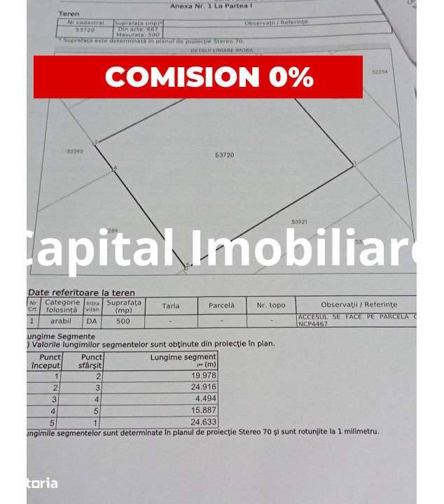 Teren de vanzare - Imagine principală: 1/1