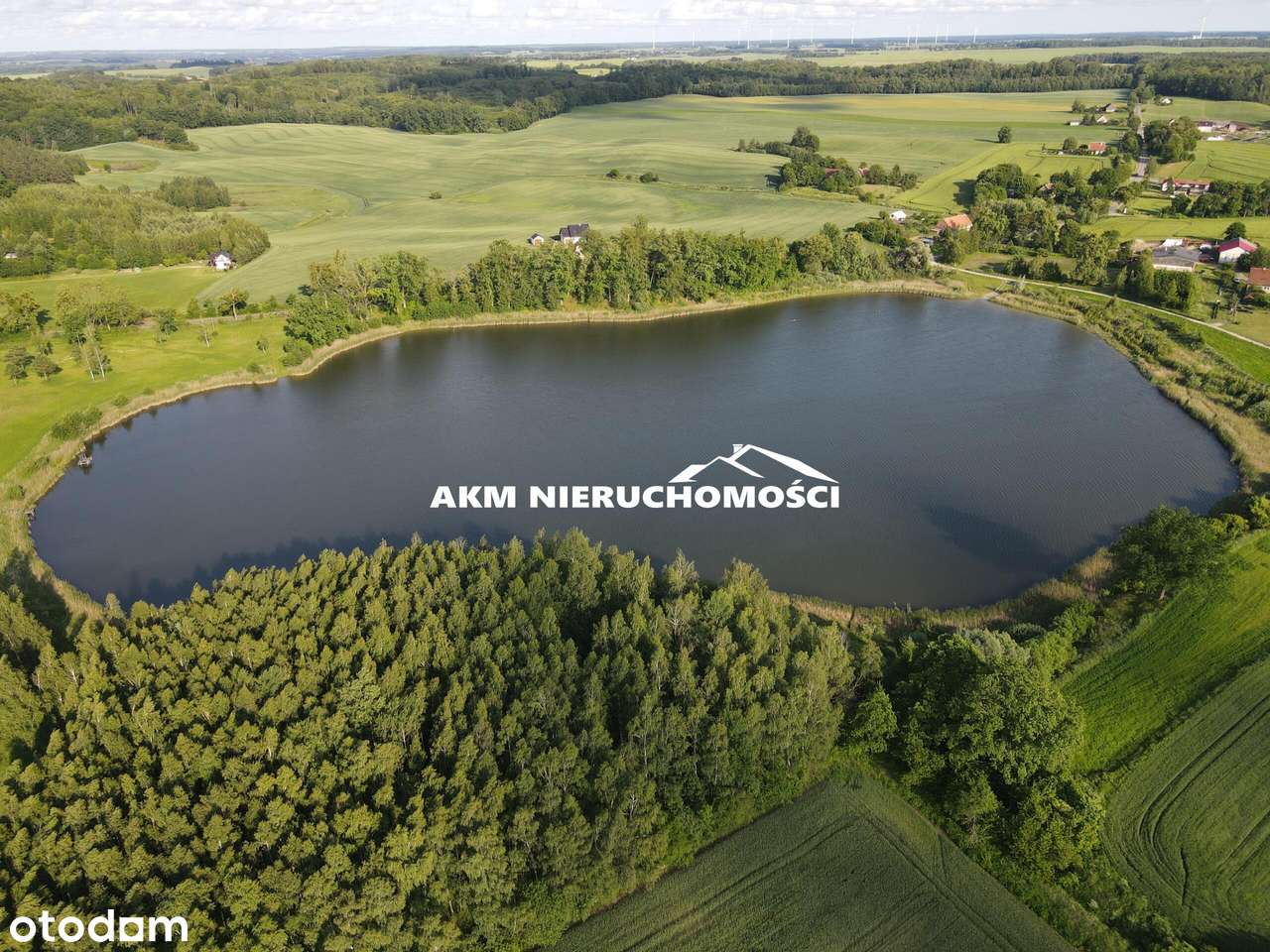 Działka z  dużym jeziorem - Pełny obrazek: 5/11