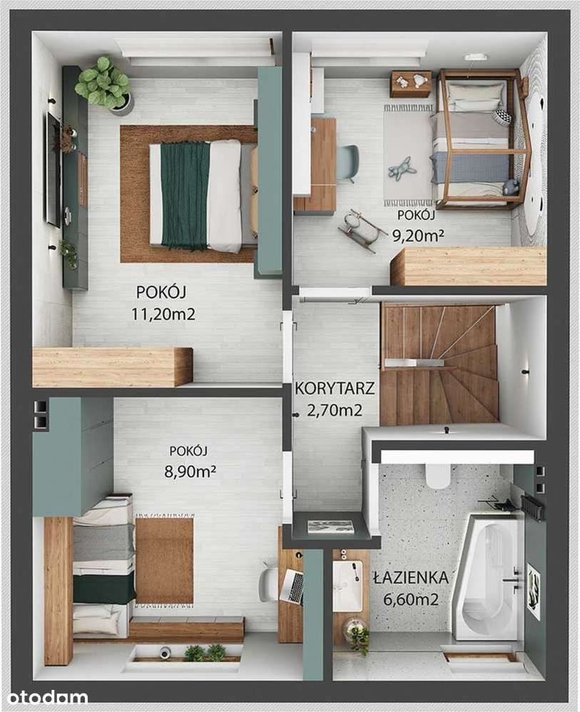 Bliźniak + ogród w cenie mieszkania LEŚNY ZAKĄTEK - Pełny obrazek: 5/19