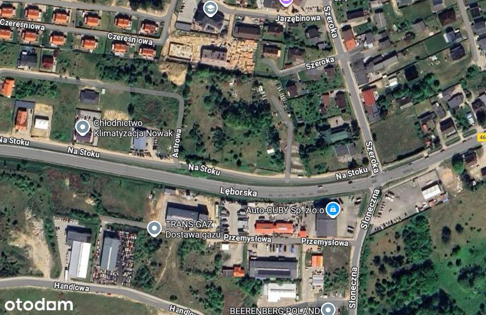 Działka inwestycyjna przy Drodze Wojewódzkiej 468-1