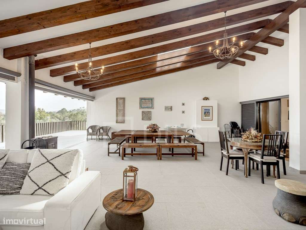 Quinta T9 em Azeitão com piscina e 11 ha de terreno, renovada - Grande imagem: 4/60