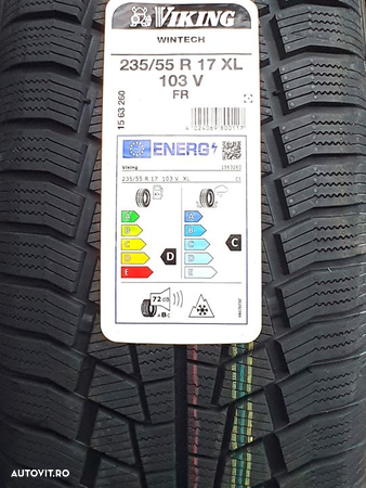 235/55 R17 Viking (Producator Continental), Wintech 103V XL, Iarna M+S - 2