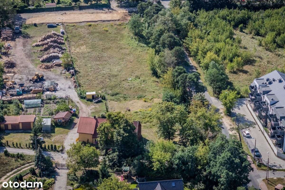 Działka z możliwością podziału i budowy bliźniaka - Pełny obrazek: 3/6
