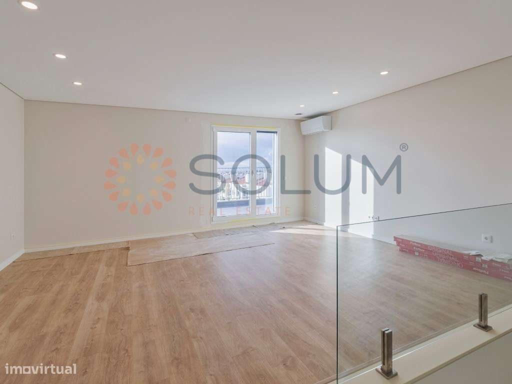 Duplex T2 novo, com grande terraço - Montijo-13