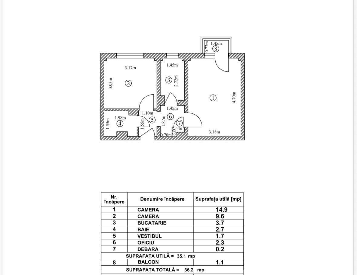 2 camere Straja/Resita - Imagine principală: 4/5