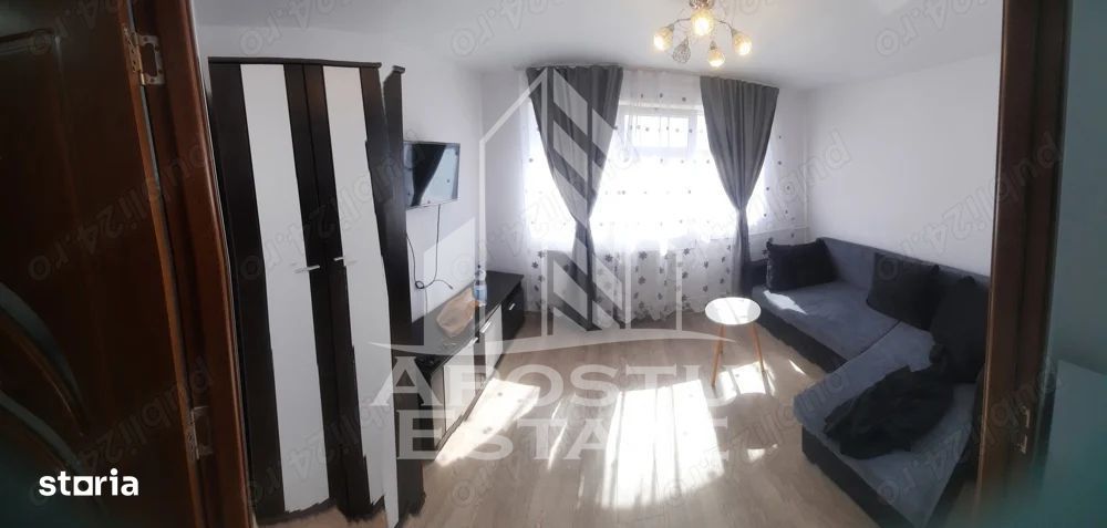 Apartament cu 1 camera, renovat, zona Buziasului