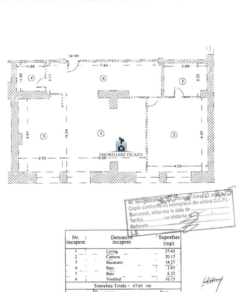 Aparatment 2 camere Decomandat Ring Grand Hotel-8