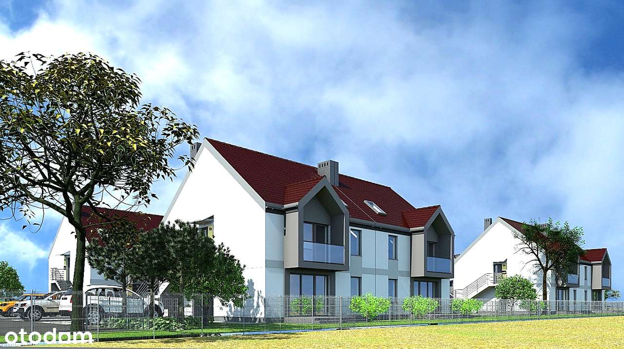 68,8 m² z ogródkiem i 2 miejscami postojowymi – bez PCC i prowizji