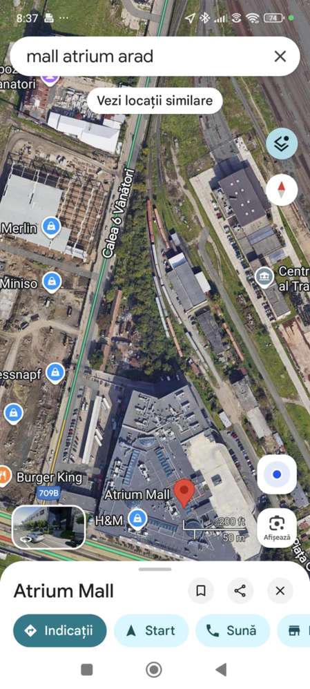 TEREN INTRAVILAN  SITUAT INTRE  ATRIUM MALL SI AFI MALL - Imagine principală: 5/5