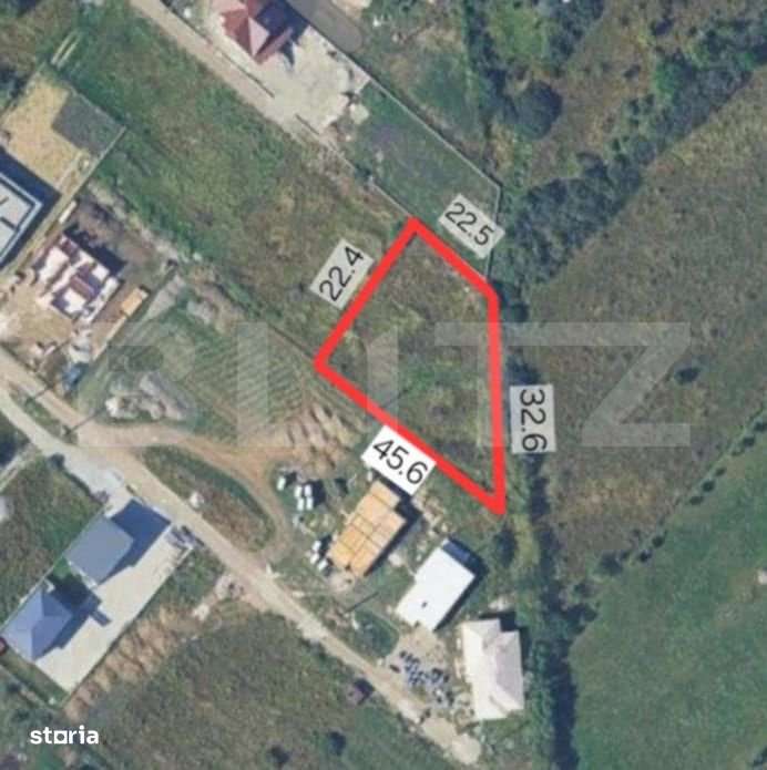 Teren intravilan 900 mp – Zona linistita Valea Rusului, acces privat - Imagine principală: 3/3