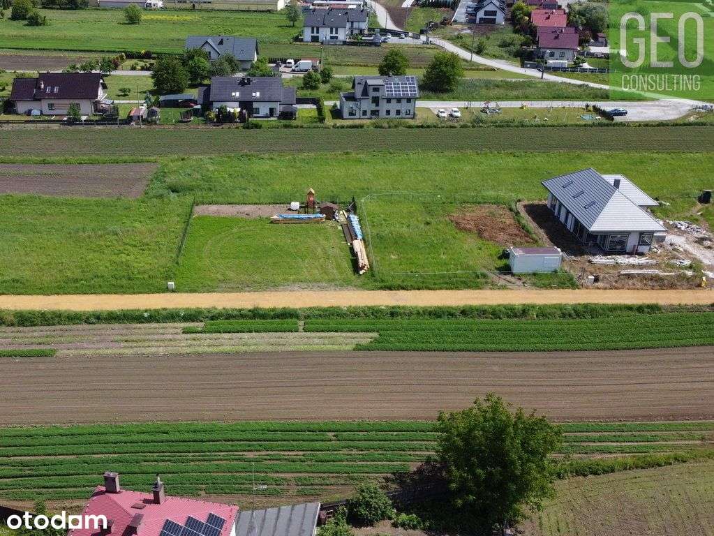 Działka 8a położona w samych Zielonkach-5