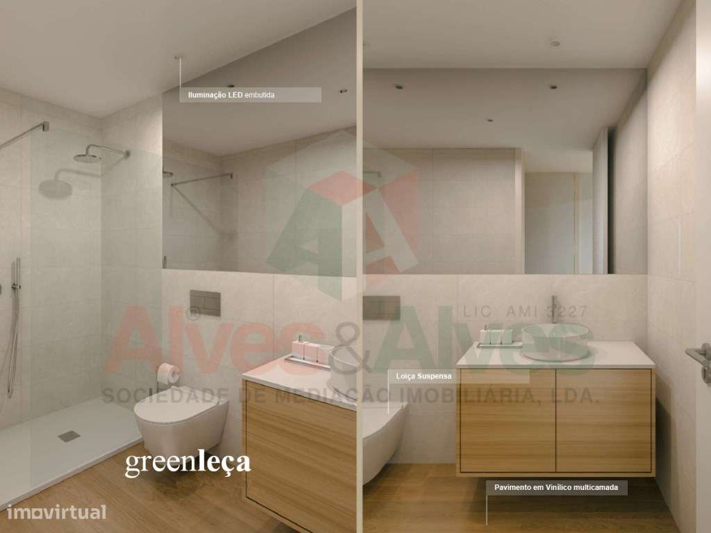 T2 Leça do Balio - Araújo - com 2 lugares de garagem (Obra em execu...-7