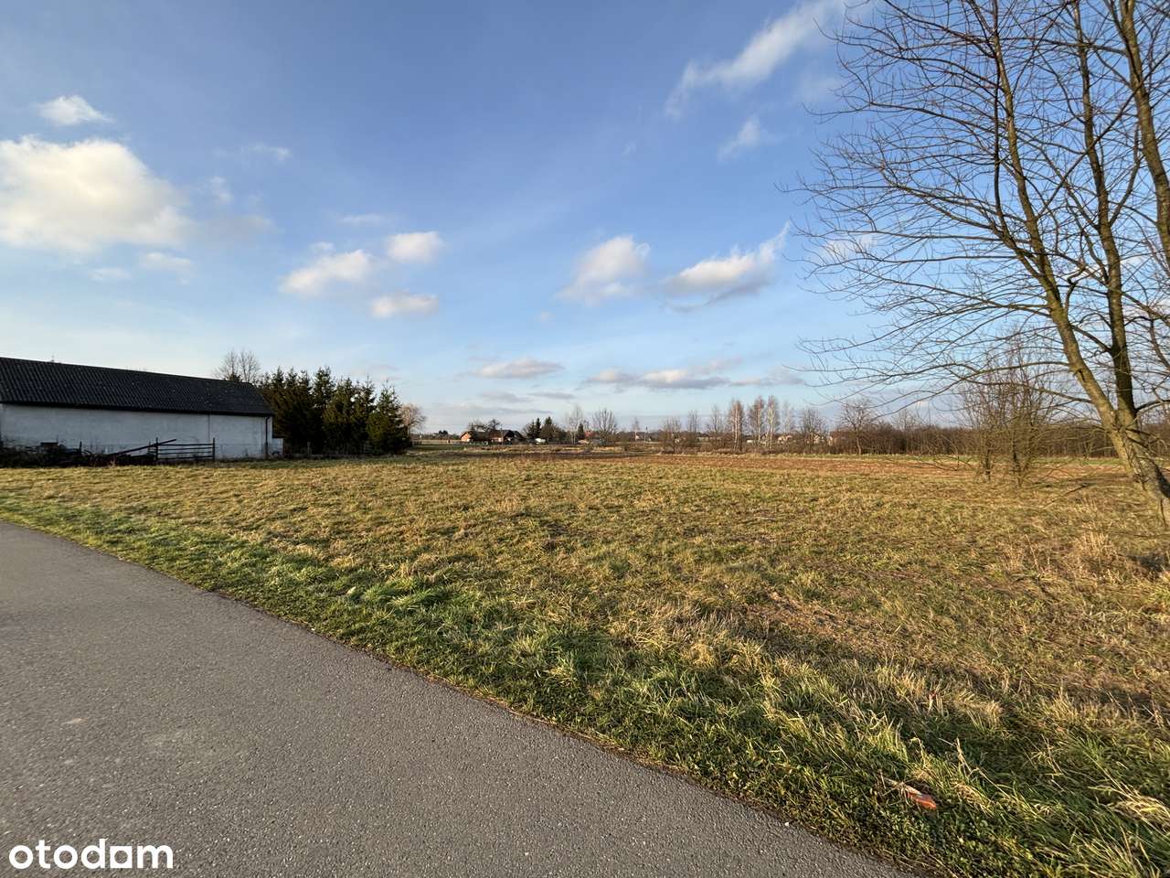 Działka 10 arów_Tuszyma_ dojazd asfaltowy_pozwolenie na budowę!-3