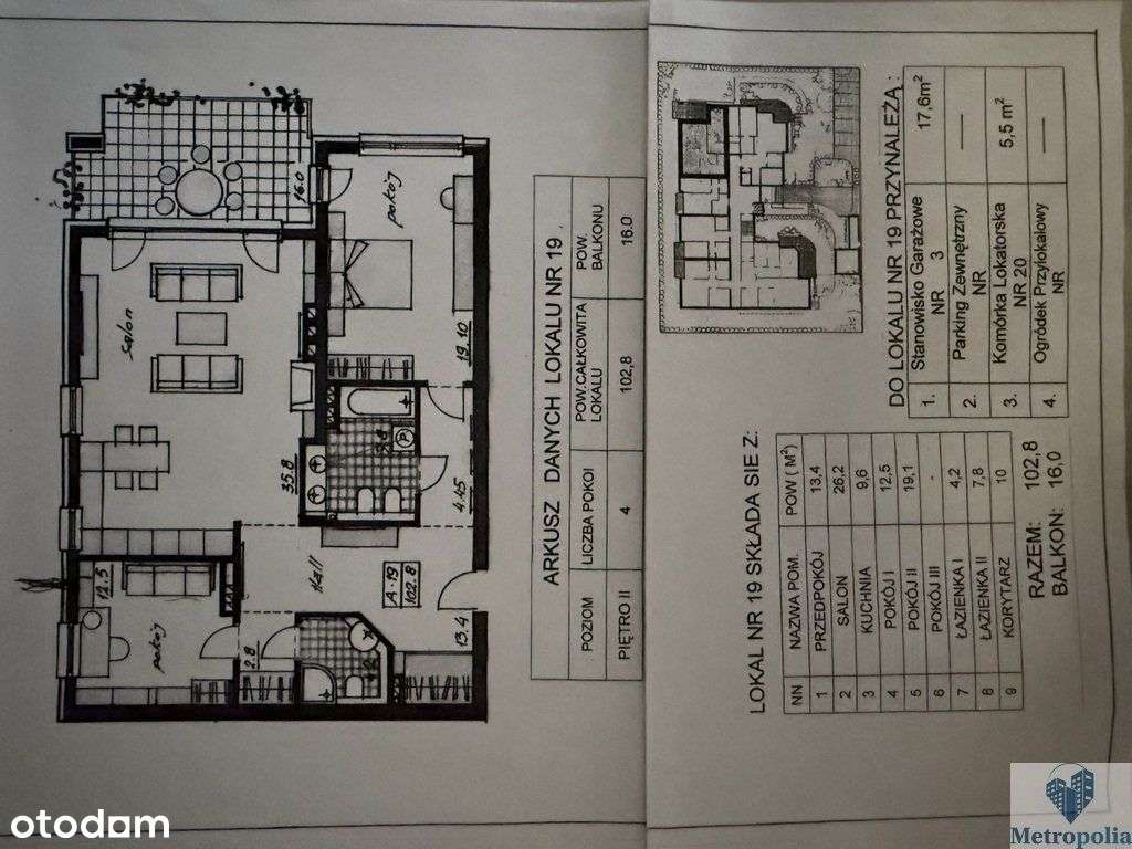 Przestronne Trzypokojowe 103M2 Z Tarasem 16M2-17