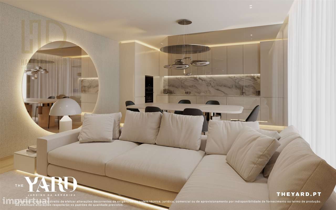 Cobertura nova T3 duplex com 207m2 nos Jardins da Arrábida - Grande imagem: 5/28