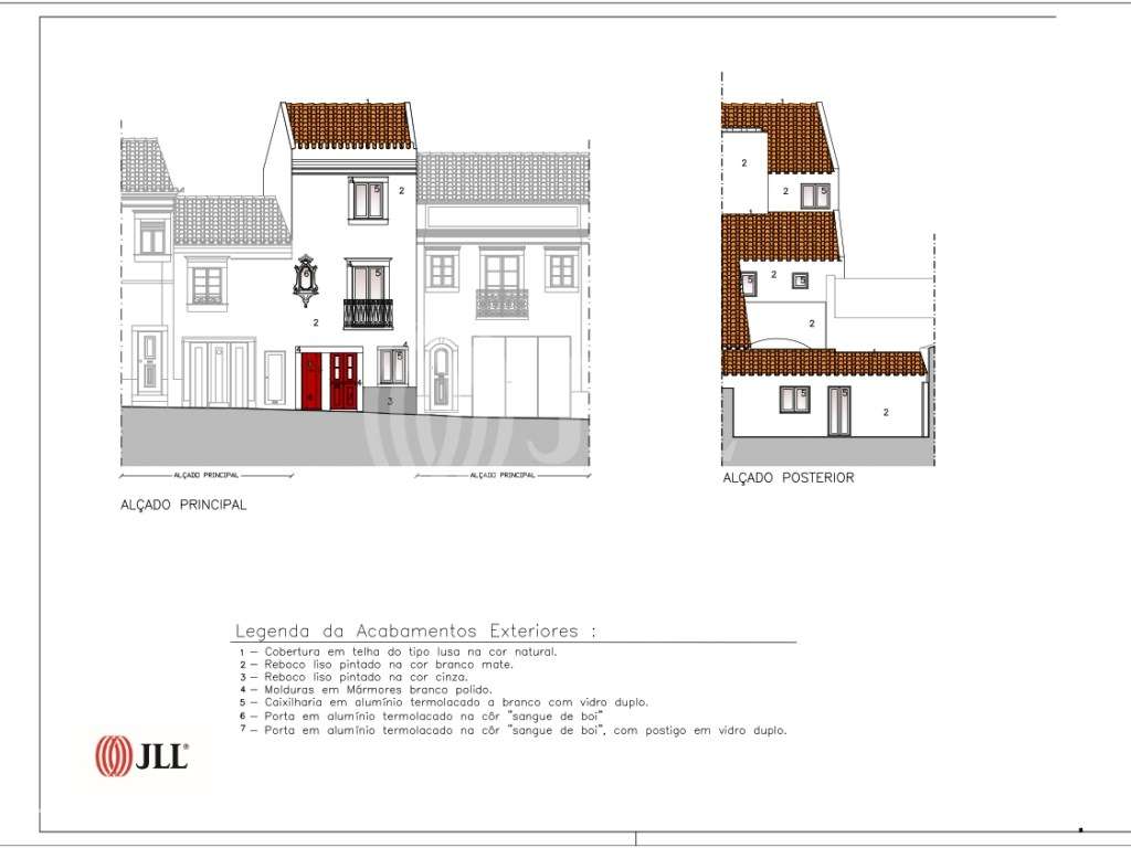 Prédio, no centro histórico de Estremoz, Alentejo - Grande imagem: 3/5