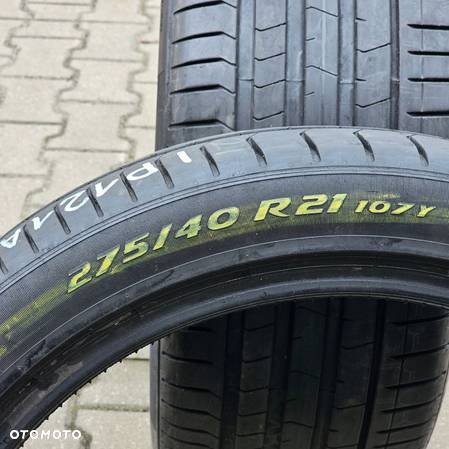 275/40R21 Pirelli P ZERO RSC RUN FLAT PZ4 107Y XL PARA OPON IP121A - 9