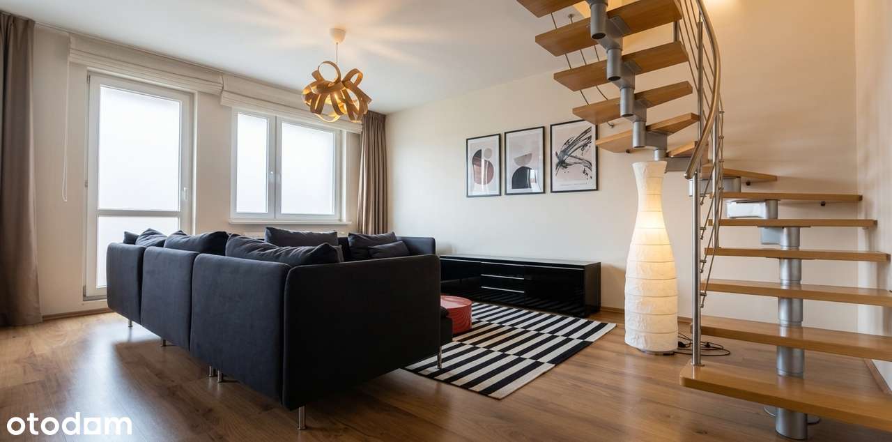Dwupoziomowe mieszkanie 79,5 m² z balkonem | ul. Wandy Rutkiewicz